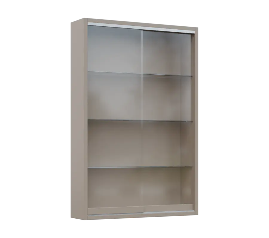 RE VT - 900 vitrína, 900x600x150, pískově béžová